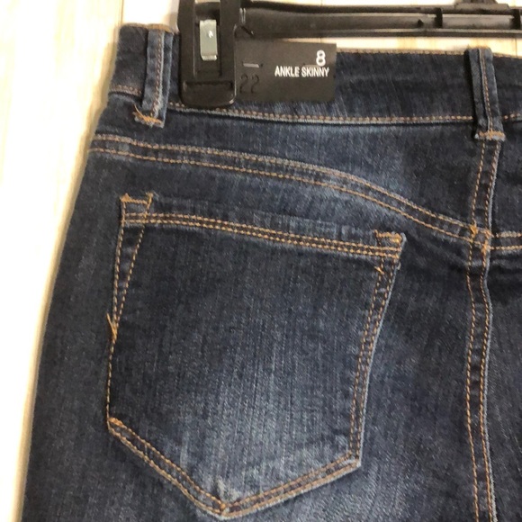 Vintage Denim 1822 ankle skinny women jeans size 8 - Picture 7 of 9